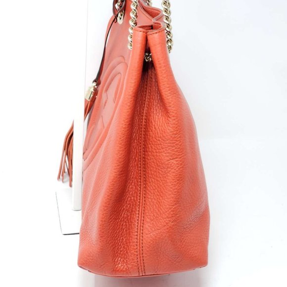 Gucci Soho Medium on Chain Leather Shoulder Bag - Picture 5 of 16